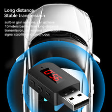 Load image into Gallery viewer, Car Wireless Adapter Bluetooth 5.4 Transmitter Receiver Audio AUX Adapter For Car Audio Music AUX Handsfree Headset

