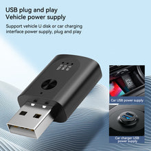 Load image into Gallery viewer, Car USB Transmitter Receiver Handsfree Call Bluetooth 5.3 Power Car Kit Auto Stereo Wireless Audio Adapter FM Radio
