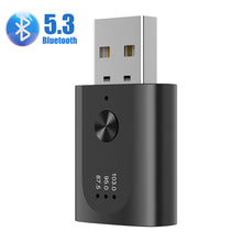 Load image into Gallery viewer, Car USB Transmitter Receiver Handsfree Call Bluetooth 5.3 Power Car Kit Auto Stereo Wireless Audio Adapter FM Radio
