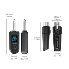Load image into Gallery viewer, Dynamic Microphone Wireless Microphone Converter XLR Transmitter and Receiver Microphone Wireless System
