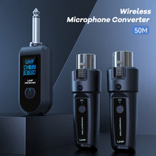 Load image into Gallery viewer, Dynamic Microphone Wireless Microphone Converter XLR Transmitter and Receiver Microphone Wireless System
