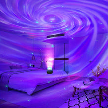 Load image into Gallery viewer, Remote Control Car Multifunction LED Light Projection Night Light Starry Sky Bedside Atmosphere Lamp Rotating Stage Light Projector Lamp
