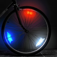 Load image into Gallery viewer, Waterproof Bicycle Spoke Light Road Bike Wheel Lights Night Riding Safety Warning Spokes Lamp Bike Decor Bicycle Accessories
