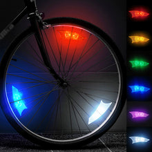 Load image into Gallery viewer, Waterproof Bicycle Spoke Light Road Bike Wheel Lights Night Riding Safety Warning Spokes Lamp Bike Decor Bicycle Accessories
