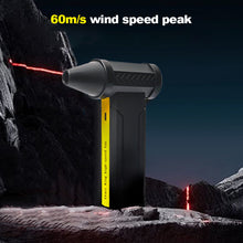 Load image into Gallery viewer, 160000RPM USB Rechargeable Electric Air Blower Turbo Jet Fan Brushless Motor High-Speed Turbo Violent Fan Powerful Dust Blower
