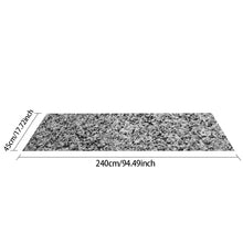 Load image into Gallery viewer, 2.4M Self-Adhesive EVA Foam Boat Marine Flooring Faux Teak Decking Sheet Striped Yacht Mat Decking Boat EVA Foam Floor Mat
