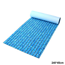 Load image into Gallery viewer, 450x2400x6mm Self-Adhesive Foam Teak Decking EVA Foam Marine Flooring Faux Boat Decking Boat EVA Foam Floor Mat For Boat
