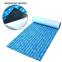 Load image into Gallery viewer, 450x2400x6mm Self-Adhesive Foam Teak Decking EVA Foam Marine Flooring Faux Boat Decking Boat EVA Foam Floor Mat For Boat
