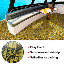 Load image into Gallery viewer, 450x2400x6mm Self-Adhesive Camo Foam Teak Decking EVA Foam Marine Flooring Faux Boat Decking Boat EVA Foam Floor Mat For Boat
