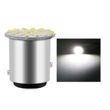 Load image into Gallery viewer, 12V Motorcycle Car Turn Signal Light BA15S 1156 BAY15D 1157 LED Bulbs White Auto Tail Reverse Brake Parking Backup Lamps

