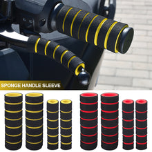Load image into Gallery viewer, 4Pcs/Set Universal Motorcycle Bicycle Handlebar Foam Sponge Grip Cover Anti-slip Soft Handbrake Covers Modification Accessories
