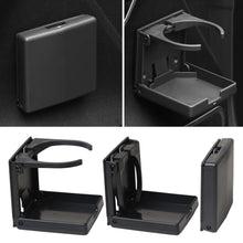 Load image into Gallery viewer, Car Folding Cup Holder Drink Holder Water Bottle Holder Front Cup Holder Stand for Car Boat Truck Yacht SUV RV Van Cup Tray
