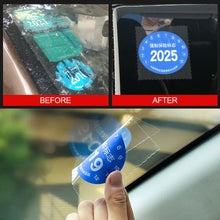 Load image into Gallery viewer, 3pcs Car Windshield Electrostatic Stickers PVC Car Static Sticker Transparent Windscreen Decal Decor Auto Interior Accessories
