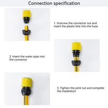 Load image into Gallery viewer, 1/2” End Garden Quick Hose Connector Double Male Hose Coupling Joint Adapter For Hose Pipe Tube Water Gun Spray Nozzle
