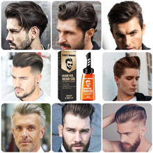 Load image into Gallery viewer, 2 in 1 Hair Wax Gel with Wide Tooth Comb Men Long-lasting Fluffy Hair Styling Oil Hair Styling Cream Liquid Fluffy Comb
