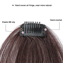 Load image into Gallery viewer, Synthetic Natural Forehead Ins Hair Fake Fringes Air Bangs Wig Female Piece Real Comic Flush Bangs Invisible Wig
