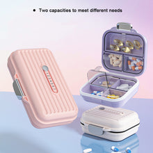 Load image into Gallery viewer, Waterproof 7 Grid Sealed Portable Medicine Box Transparent Medicine Multi-functional Subpackage Medicine Box Storage Box
