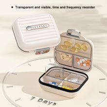 Load image into Gallery viewer, Waterproof 7 Grid Sealed Portable Medicine Box Transparent Medicine Multi-functional Subpackage Medicine Box Storage Box
