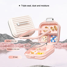 Load image into Gallery viewer, Waterproof 7 Grid Sealed Portable Medicine Box Transparent Medicine Multi-functional Subpackage Medicine Box Storage Box
