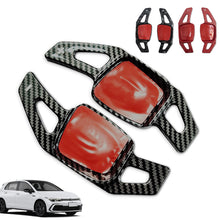 Load image into Gallery viewer, 2Pcs Car Steering Wheel Paddle ABS Shifter Gear Shift Paddles Extension Accessories For Volkswagen VW Golf 8 Tiguan PASSAT Touareg Tharu
