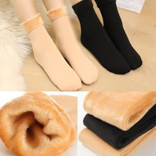 Load image into Gallery viewer, Fleece Thick Mid-tube Socks Soft Comfortable Cold Resistant Warm Floor Socks Snow Socks Autumn Winter Plush Warm Socks

