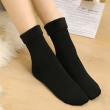 Load image into Gallery viewer, Fleece Thick Mid-tube Socks Soft Comfortable Cold Resistant Warm Floor Socks Snow Socks Autumn Winter Plush Warm Socks
