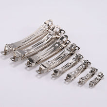Load image into Gallery viewer, 10pcs/set Spring Clip Multi Sized Durable Handmade Hair Clip DIY Accessories Headwear Material Shrapnel Clip for Women
