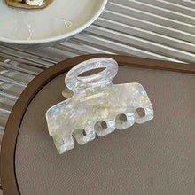 Load image into Gallery viewer, Simple Temperamental Hairpin Hair Claw Clip Solid Color Acrylic Headwear Hair Clip Hair Accessory for Women
