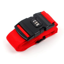 Load image into Gallery viewer, Password Baling Strap Durable Sturdy Wear-resistant Luggage Travel Suitcase Strap Reinforced Luggage Strap Travel Accessory
