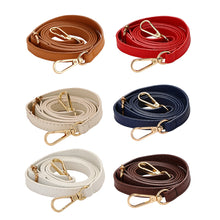 Load image into Gallery viewer, Adjustable Multicolor PU Leather Bag Shoulder Strap Handmade DIY Crossbody Shoulder Strap Durable Bag Accessory
