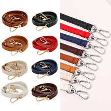 Load image into Gallery viewer, Adjustable Multicolor PU Leather Bag Shoulder Strap Handmade DIY Crossbody Shoulder Strap Durable Bag Accessory
