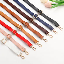 Load image into Gallery viewer, Adjustable Detachable PU Leather Shoulder Strap Handmade DIY Crossbody Shoulder Strap Durable Wear-resistant Bag Accessory
