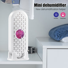 Load image into Gallery viewer, Mini Moisture Absorbers ABS 10W White Effective Portable Electric Dehumidifiers for Closet Shoe Cabinet
