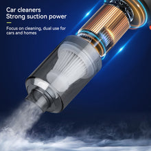 Load image into Gallery viewer, 3-in-1 Portable 120W Car Vacuum Cleaner Machine Cord Handheld Auto Powerful Vacuum Wet And Dry Dual-use Cleaner

