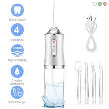 Load image into Gallery viewer, Handheld Portable Tooth Rinser Household Electric Tooth Cleaner Tooth Care Water Floss Oral Cleaning Tooth Cleaner Dental Irrigator
