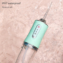 Load image into Gallery viewer, Handheld Portable Tooth Rinser Household Electric Tooth Cleaner Tooth Care Water Floss Oral Cleaning Tooth Cleaner Dental Irrigator
