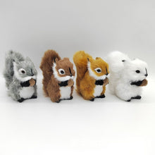Load image into Gallery viewer, Simulation Mini Squatting Squirrel Model Cute Imitation Squirrel Ornaments Children Birthday Gifts Home Decoration Plush Figures Craft
