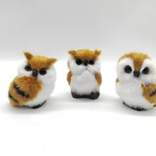 Load image into Gallery viewer, Simulation Owl Exquisite Ornament Cute Lovely Furry Home Decoration Ornament Adornment Simulation Plush Toys Action Figures Kids Gift
