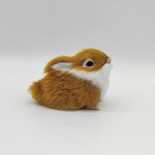 Load image into Gallery viewer, Simulation Rabbit Plush Toy Children Cognition Model Figurine Realistic Furry Animal Doll Chicken Easter Gift Kids
