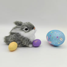 Load image into Gallery viewer, Simulation Rabbit Plush Toy Children Cognition Model Figurine Realistic Furry Animal Doll Chicken Easter Gift Kids
