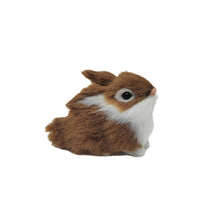 Load image into Gallery viewer, Simulation Rabbit Plush Toy Children Cognition Model Figurine Realistic Furry Animal Doll Chicken Easter Gift Kids
