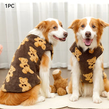 Load image into Gallery viewer, 10-35kg Golden Retriever French Bulldog Clothes Pajamas Warm Fleece Winter Cat Coat Pet Clothes For Medium and Large Dogs
