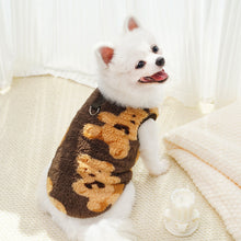 Load image into Gallery viewer, 5-10kg Bichon French Bulldog Clothes Pajamas Warm Fleece Winter Cat Coat Pet Clothes For Small and Medium Dogs
