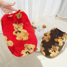 Load image into Gallery viewer, 5-10kg Bichon French Bulldog Clothes Pajamas Warm Fleece Winter Cat Coat Pet Clothes For Small and Medium Dogs
