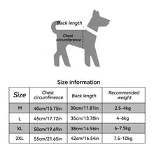 Load image into Gallery viewer, 5-10kg Bichon French Bulldog Clothes Pajamas Warm Fleece Winter Cat Coat Pet Clothes For Small and Medium Dogs

