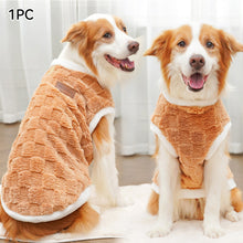 Load image into Gallery viewer, 1.5-25kg Golden Retriever French Bulldog Clothes Pajamas Warm Fleece Winter Cat Coat Pet Clothes For Medium and Large Dogs
