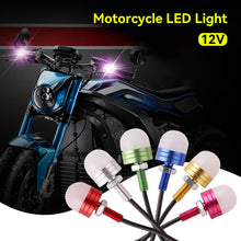 Load image into Gallery viewer, 2Pcs 12V Motorcycle Signal Light Turn Signal Daytime Running Lamp Fog Lamp Angel Light Accessories
