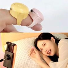 Load image into Gallery viewer, Bluetooth-compatible fingertip Mobile Phone Remote Control Ring Automatic Page Browsing Liker Phone Video Controller Ring Device
