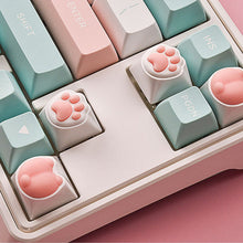 Load image into Gallery viewer, 4Pcs 3D Cute Soft Cartoon Keycaps Replace for Cherry MX Gaming Mechanical Keyboard Keycap Keys Anime Custom Key Caps
