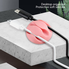 Load image into Gallery viewer, Clip Cable Bobbin Winder clamp protector Earphone Ties Organizer Wire Cord Fixer Holder Data line Tidy Collation Management
